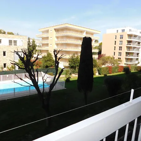 Lejlighed Spacieux T2, Jardin Du Pont Du Lys Avec Piscine Et Parking Antibes